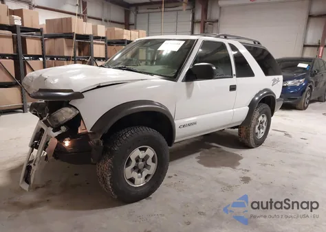 2002 Chevrolet Blazer Ls from USA, damaged, VIN 1GNCT18W22K132033